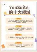 用友YonSuite软件ERP财务集团应用的十大领域，你了