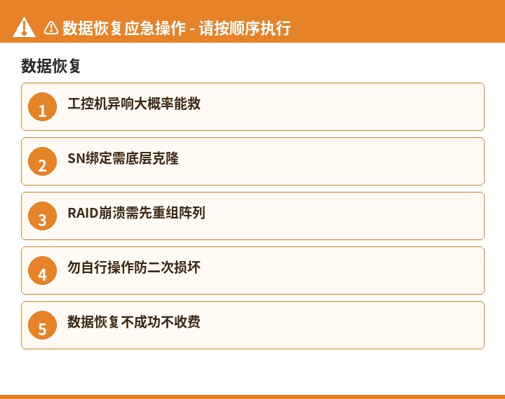 数据恢复数据恢复流程示意图
