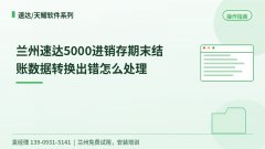 兰州速达5000进销存期末结账数据转换出错怎么处