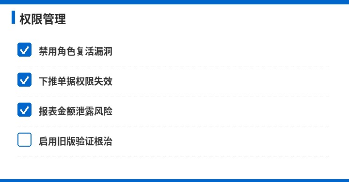 金蝶权限管理流程示意图