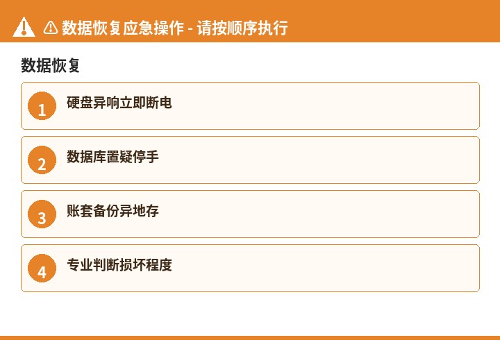 数据恢复数据恢复流程示意图